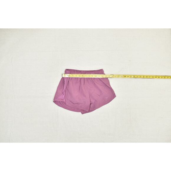 Nike Dri-FIT Womens Pink Running Shorts Regular Size S Gym Run - Picture 3 of 8